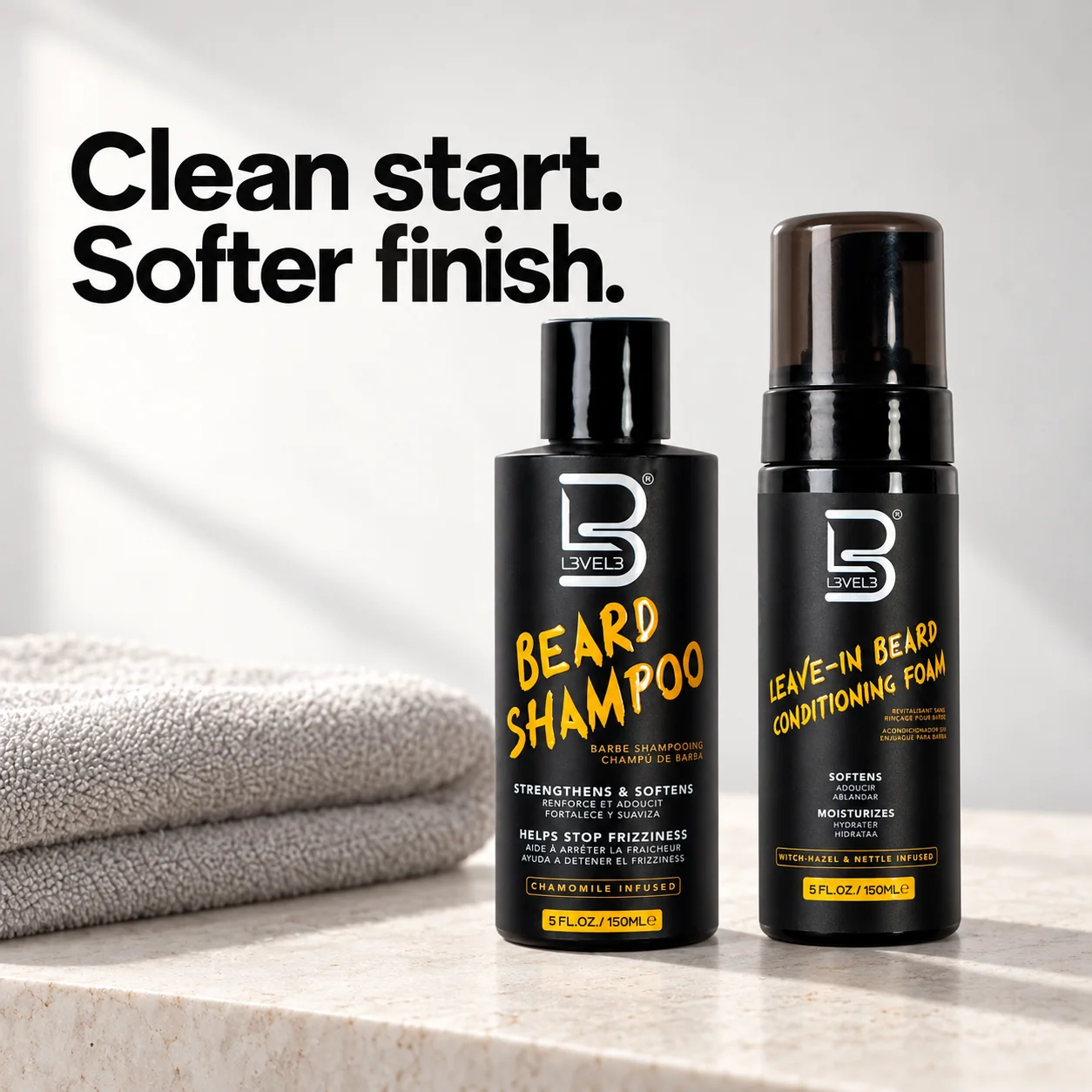 Set completo per la cura della barba