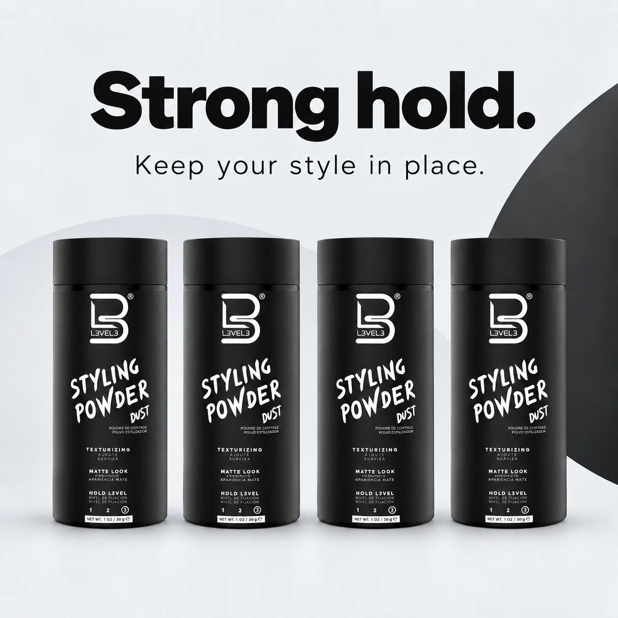 Styling Powder Strong Hold – 4-pak