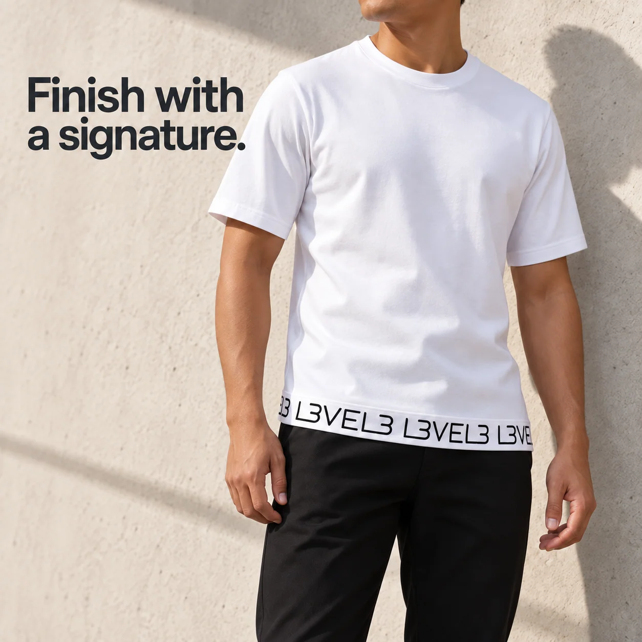 T-shirt L3VEL3™ Premium Logo Strip