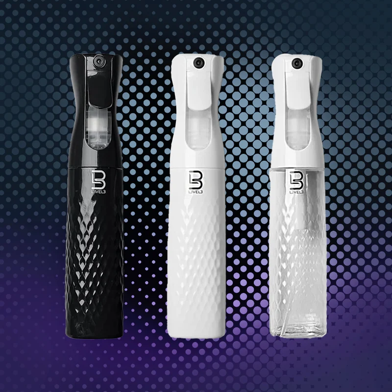 Botellas de spray con bisel, pack de 3