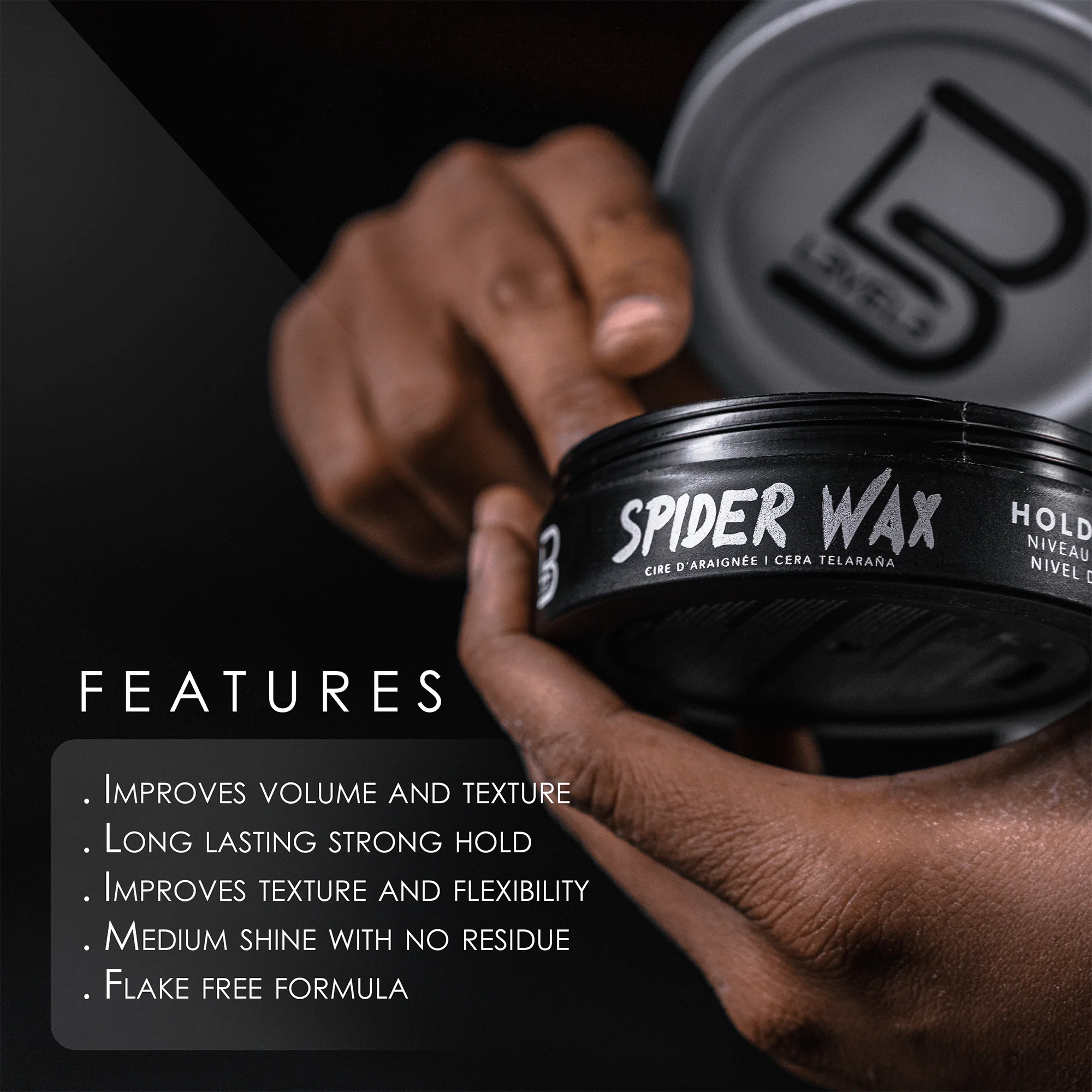 Spider Wax – wosk do włosów o włóknistej teksturze