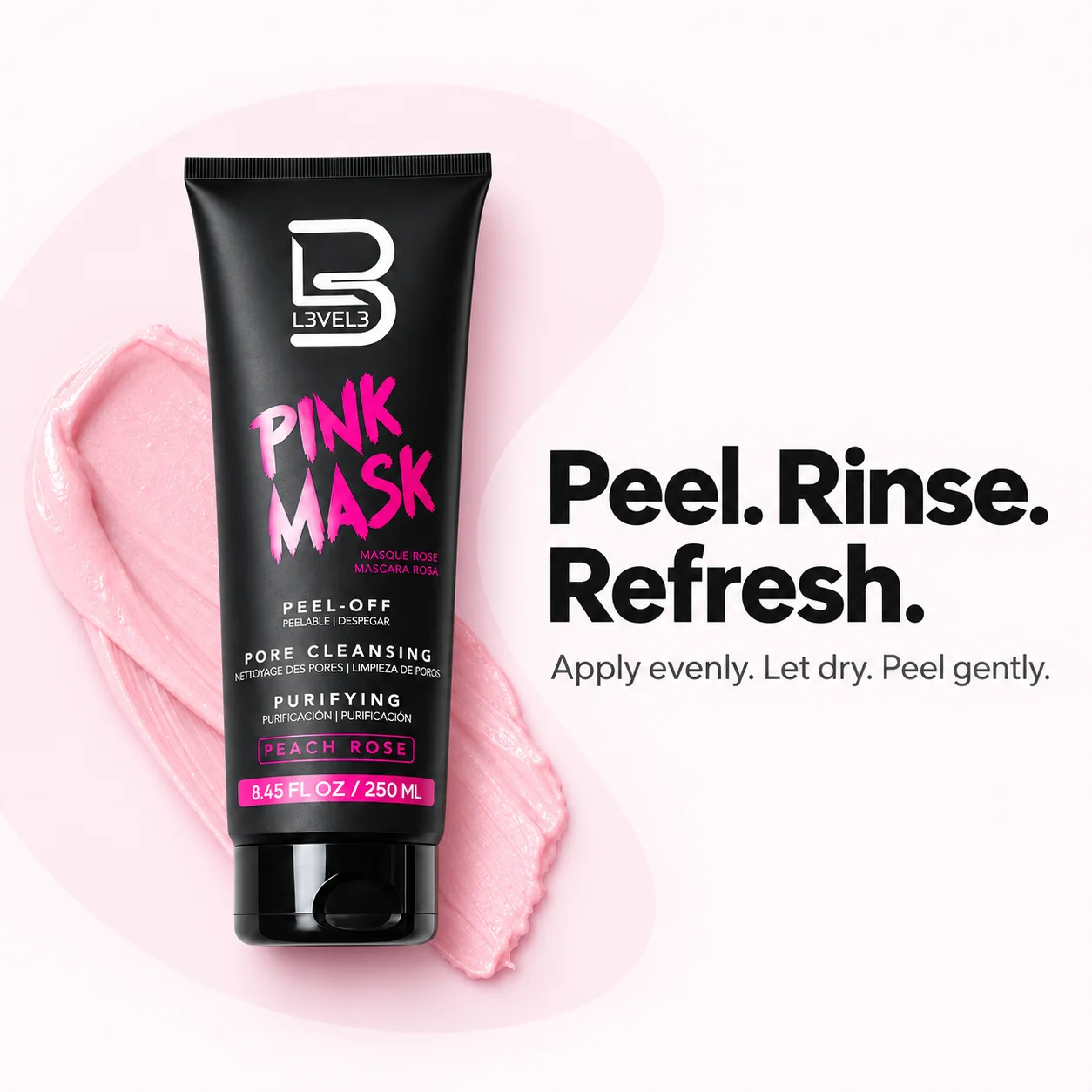 Pink Facial Mask
