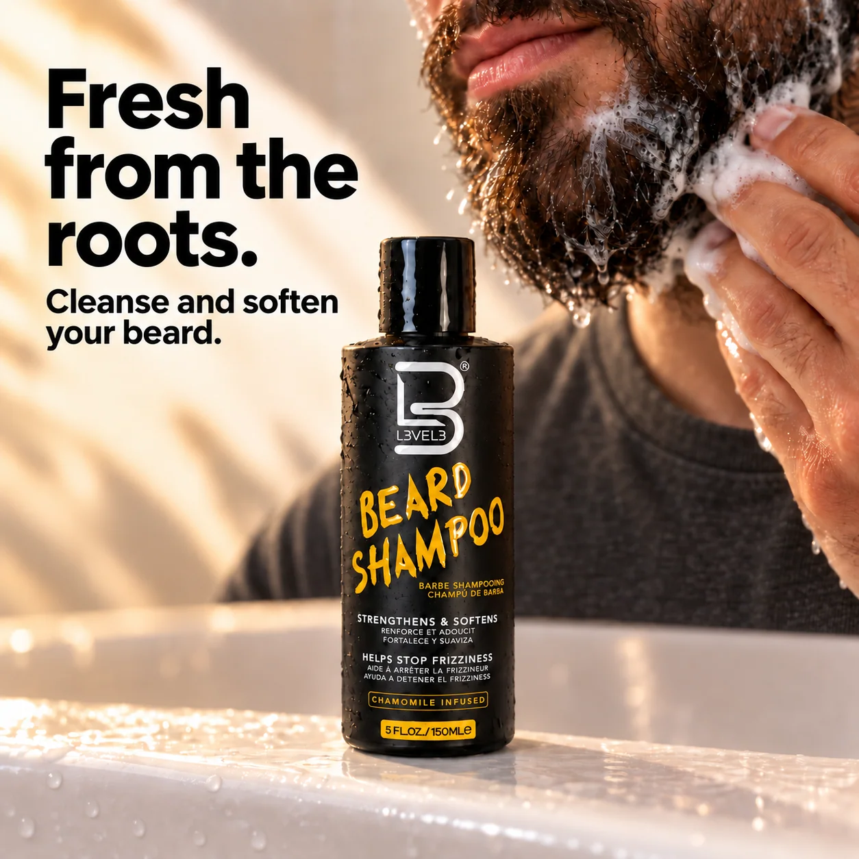 Champú para barba