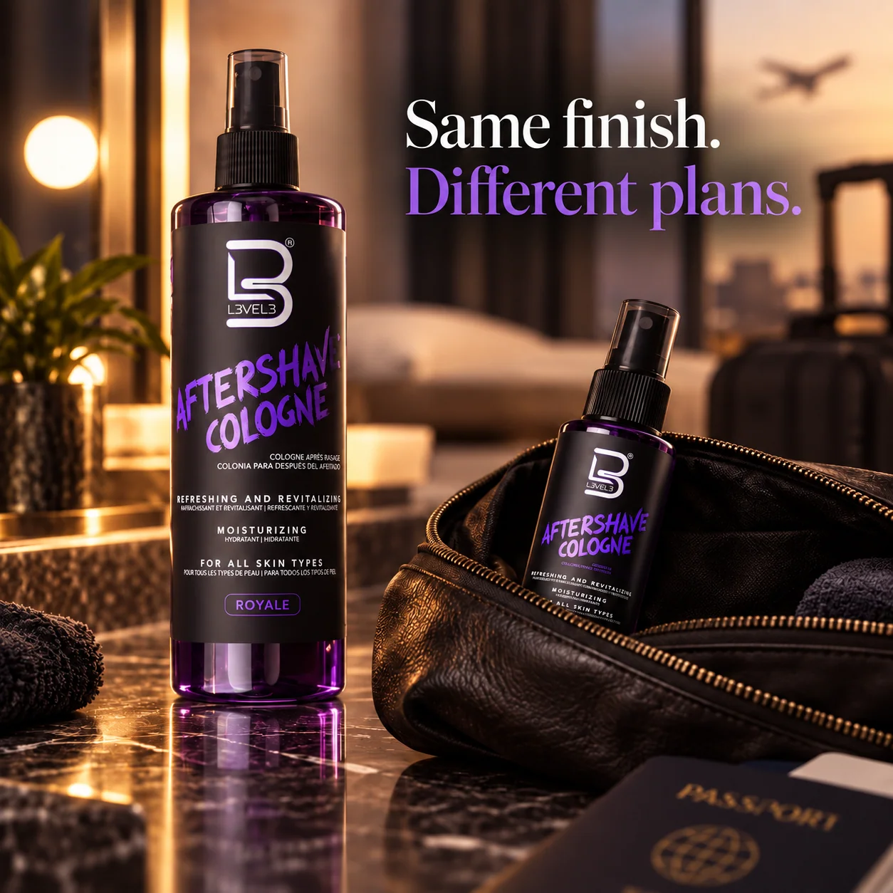 After Shave Cologne – Travel & Regular Combo