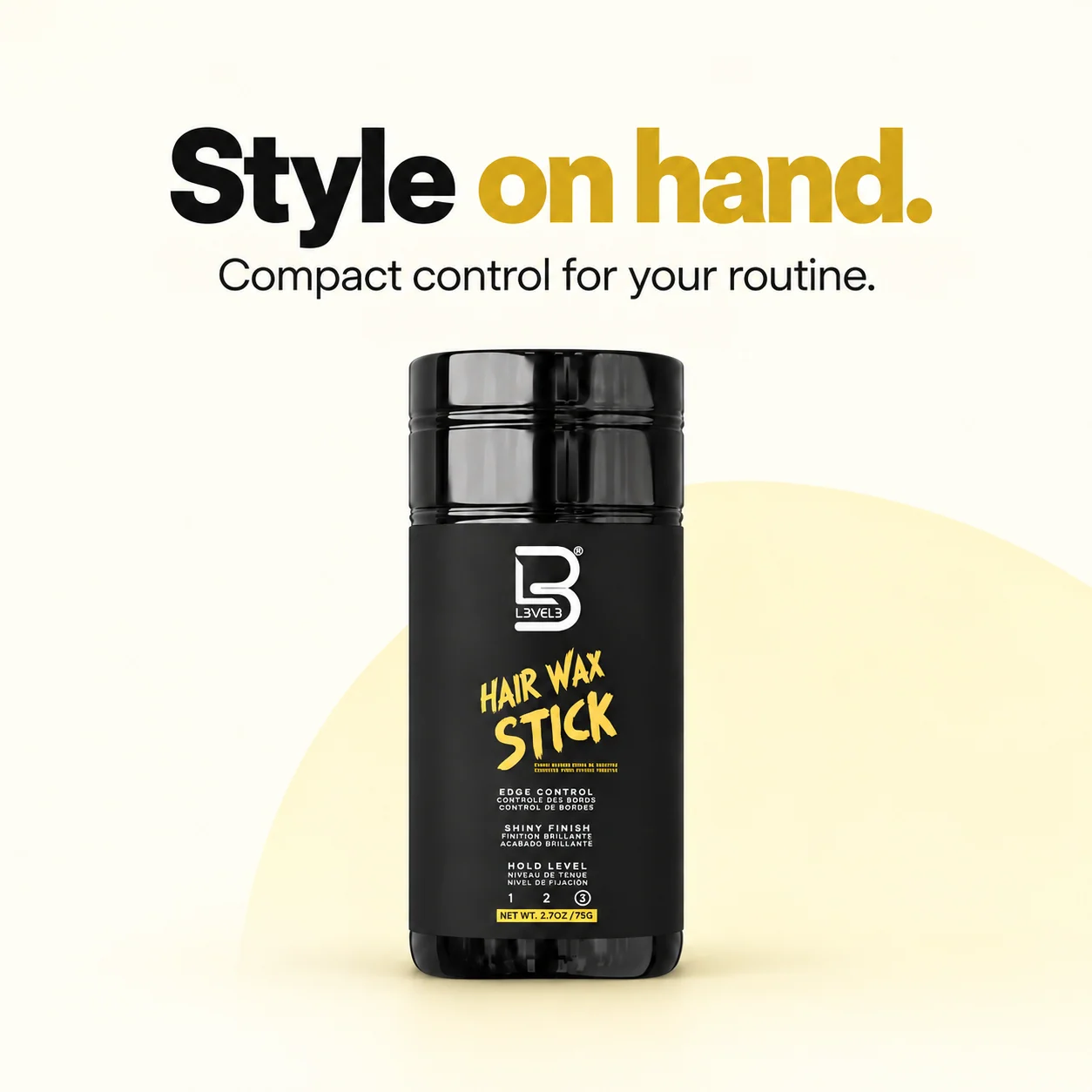 Hair Edge Wax Stick - Pack de 3