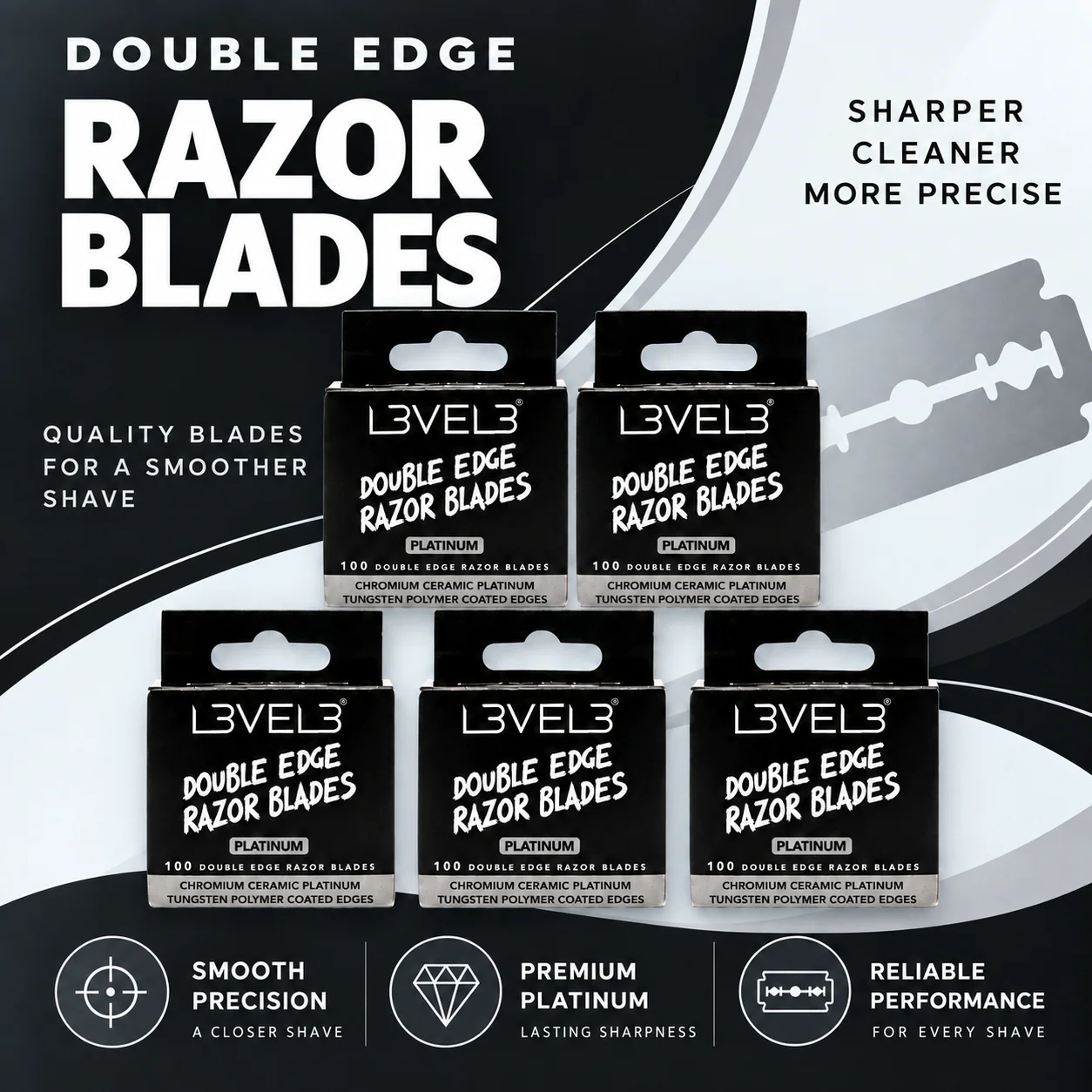 Double edge Razor Bundle (5-Pack)