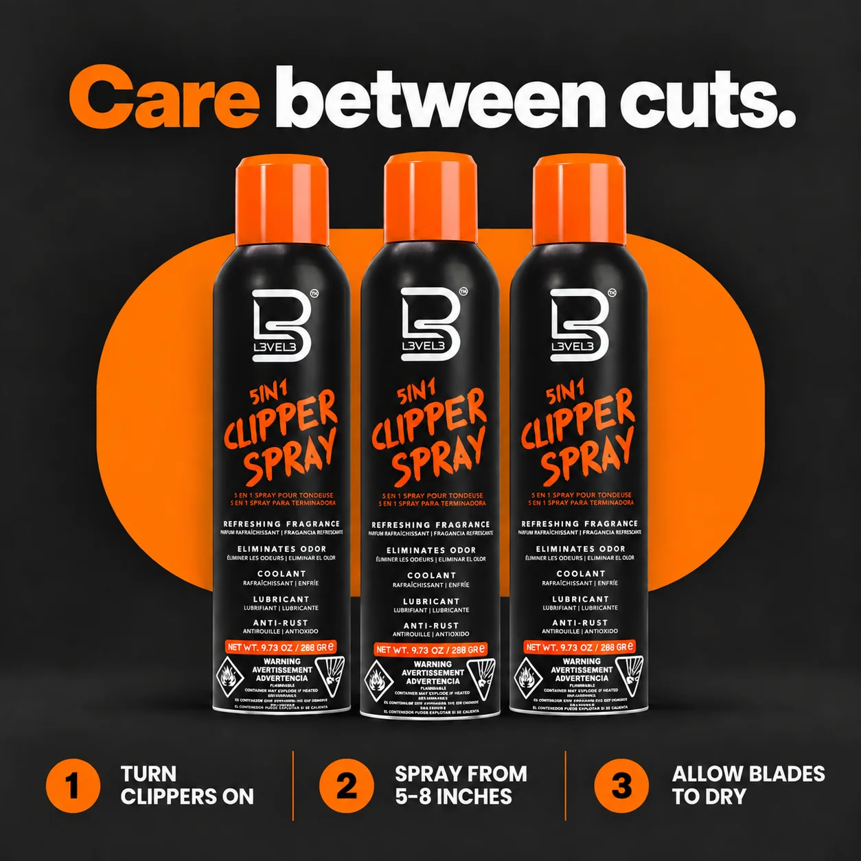 5 in 1 Clipper Spray 3 st