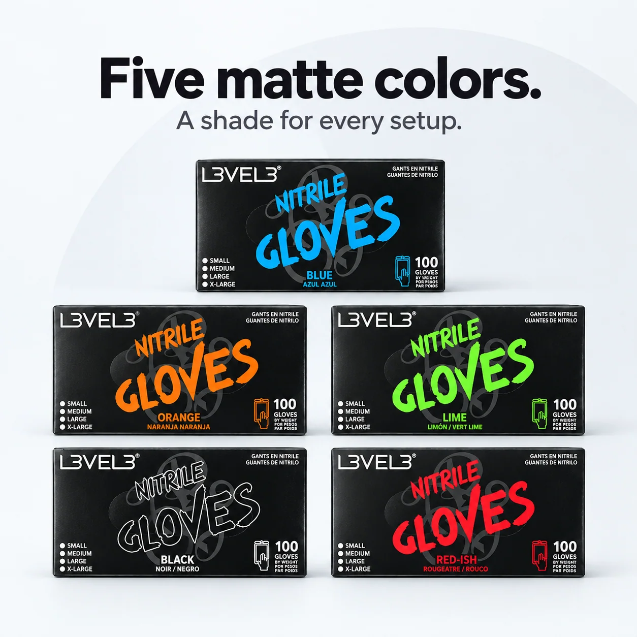 Guantes de nitrilo profesionales