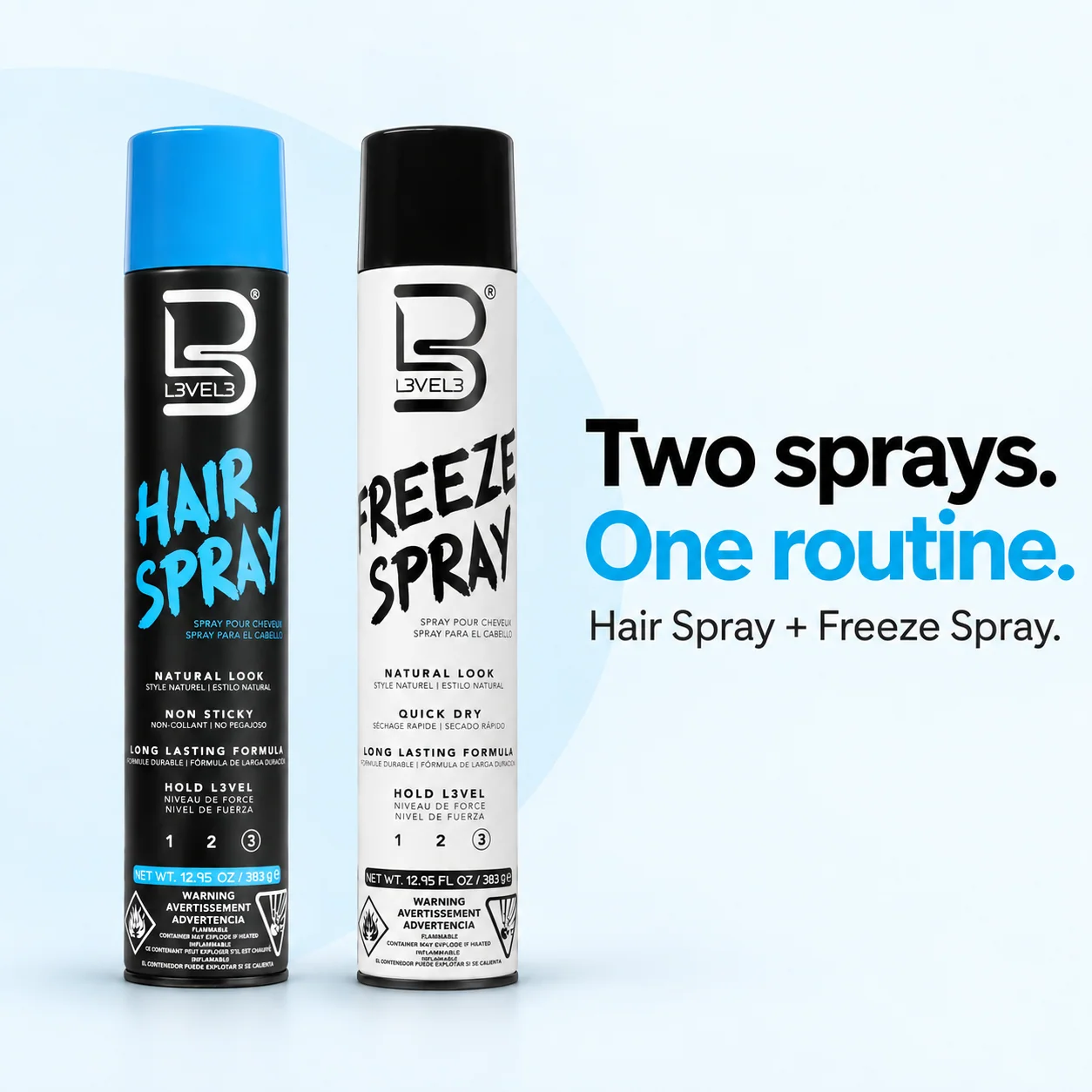 Haarspray & Freeze Spray Set