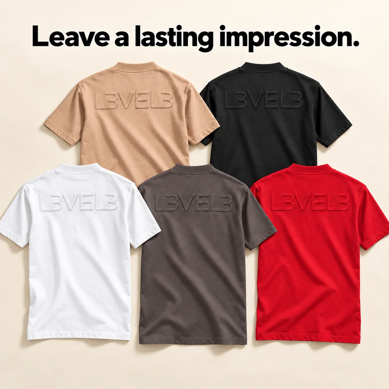 L3VEL3™ OVERSIZED Back Logo Tee